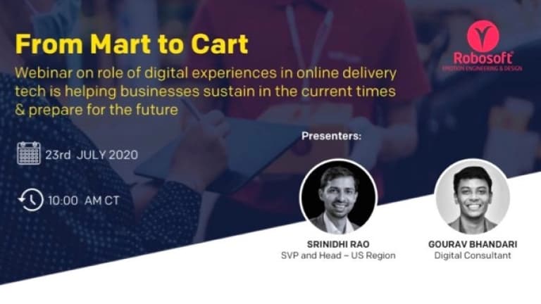 Webinar overview – Mart to cart: role of digital experiences in online delivery